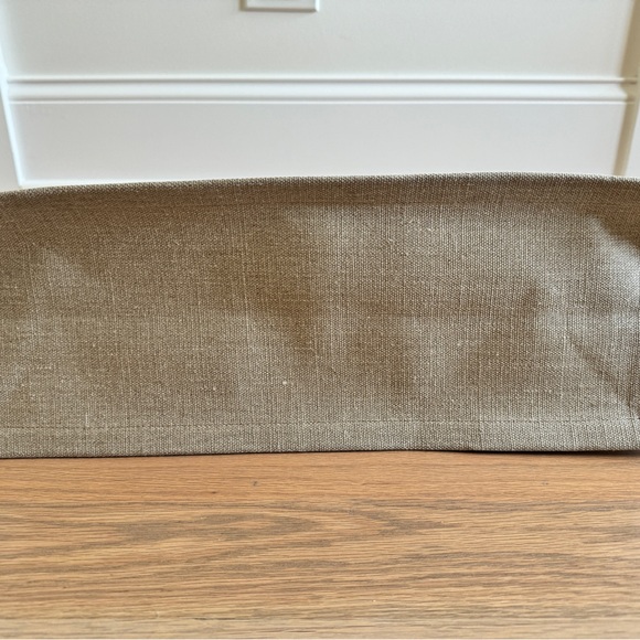 YSL Rive Gauche Canvas Tote in White Linen - Picture 6 of 14